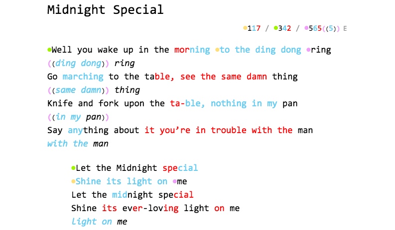 Midnight Special vs 1